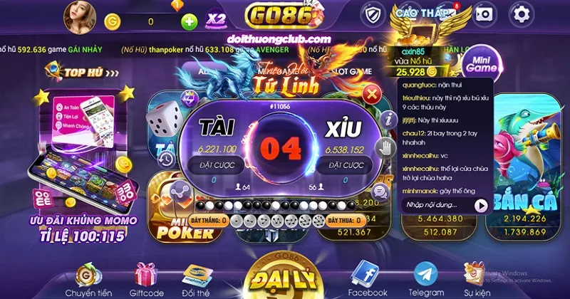 Khám phá sản phẩm cược nổi bật tại Go86 
